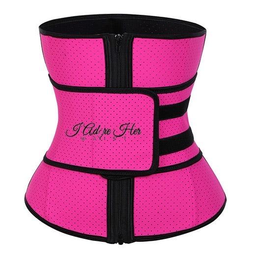 Fall In Love Signature Pink Sweat Release Waist Trainer Shape Wear - I Adore Her Palace