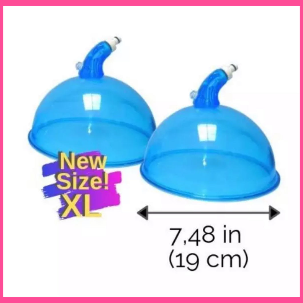 XL Buttocks Shaping Vacuum Cups - I Adore Her Palace